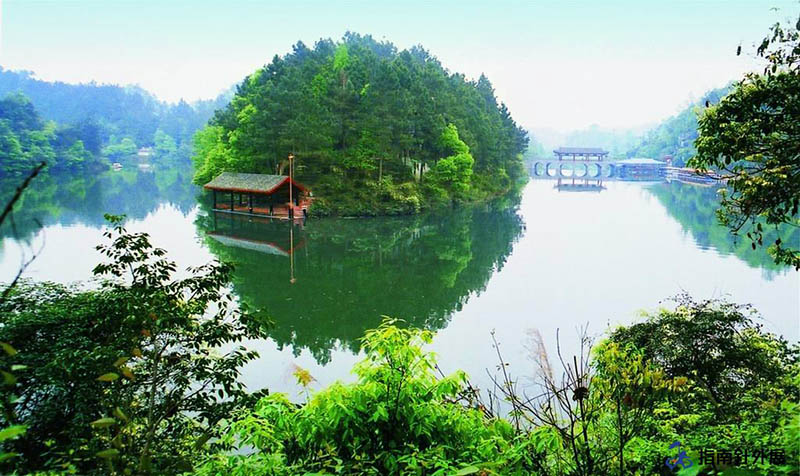 四川蒲江朝阳湖拓展基地