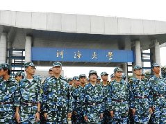 大学生军训