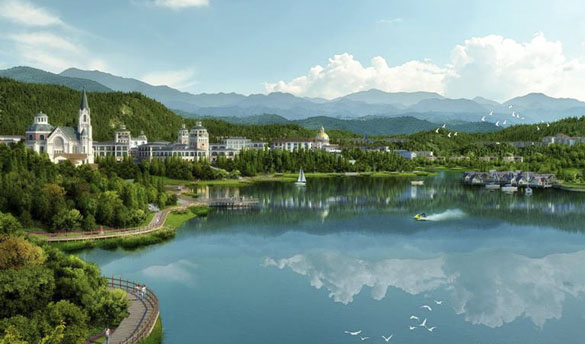 南京甘泉湖度假村拓展基地